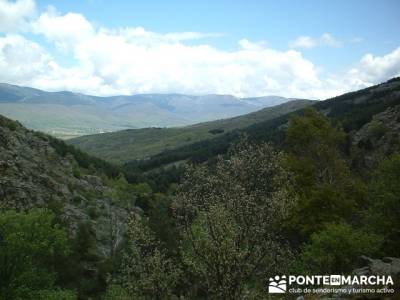 Cascadas del Purgatorio - rutas senderismo madrid; cercedilla senderismo; senderismo madrid rutas